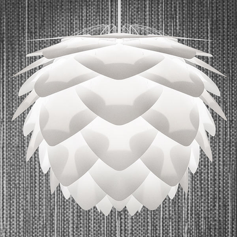 Suspension décorative Silvia medium, blanche