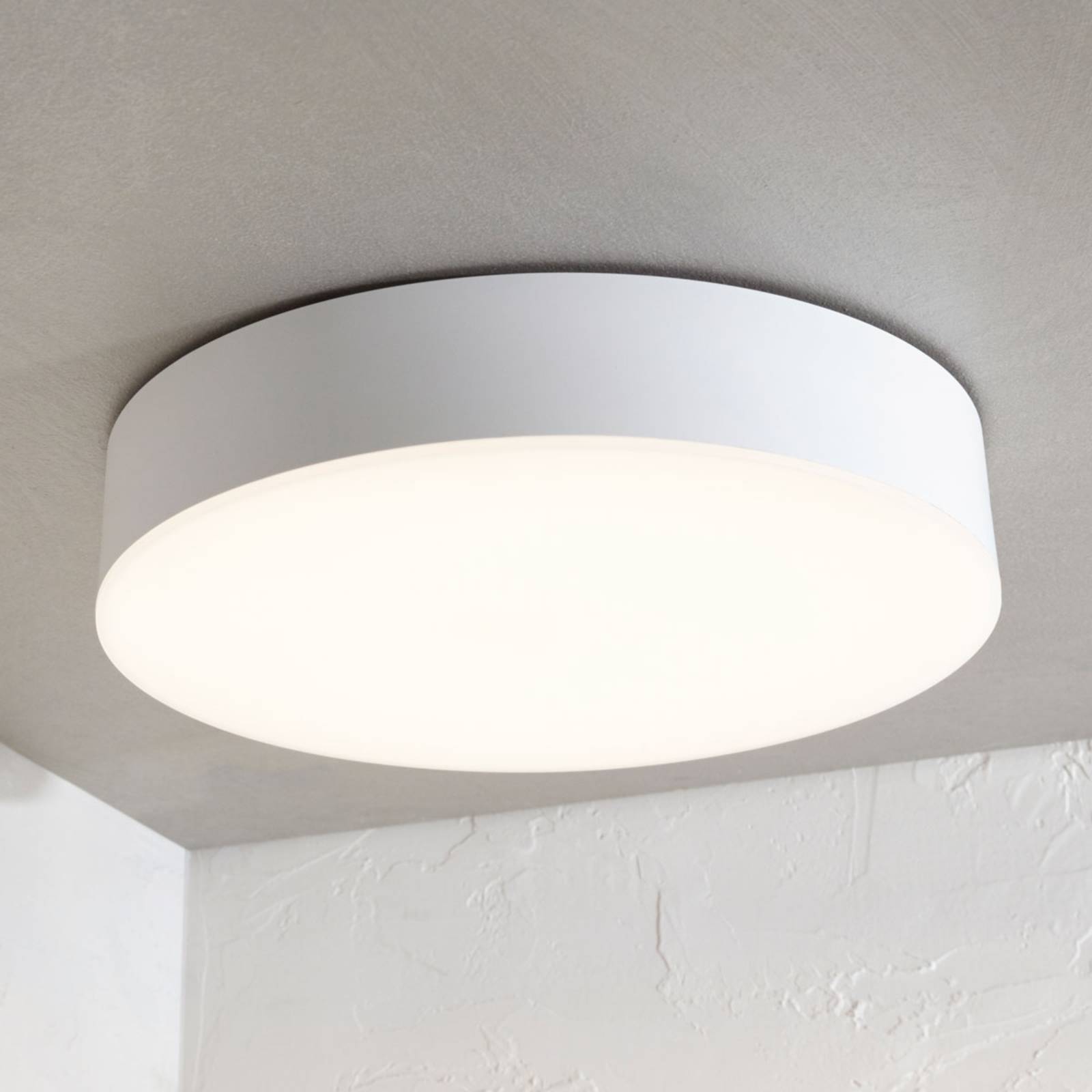 Lampa sufitowa LED Lahja, IP65, biała