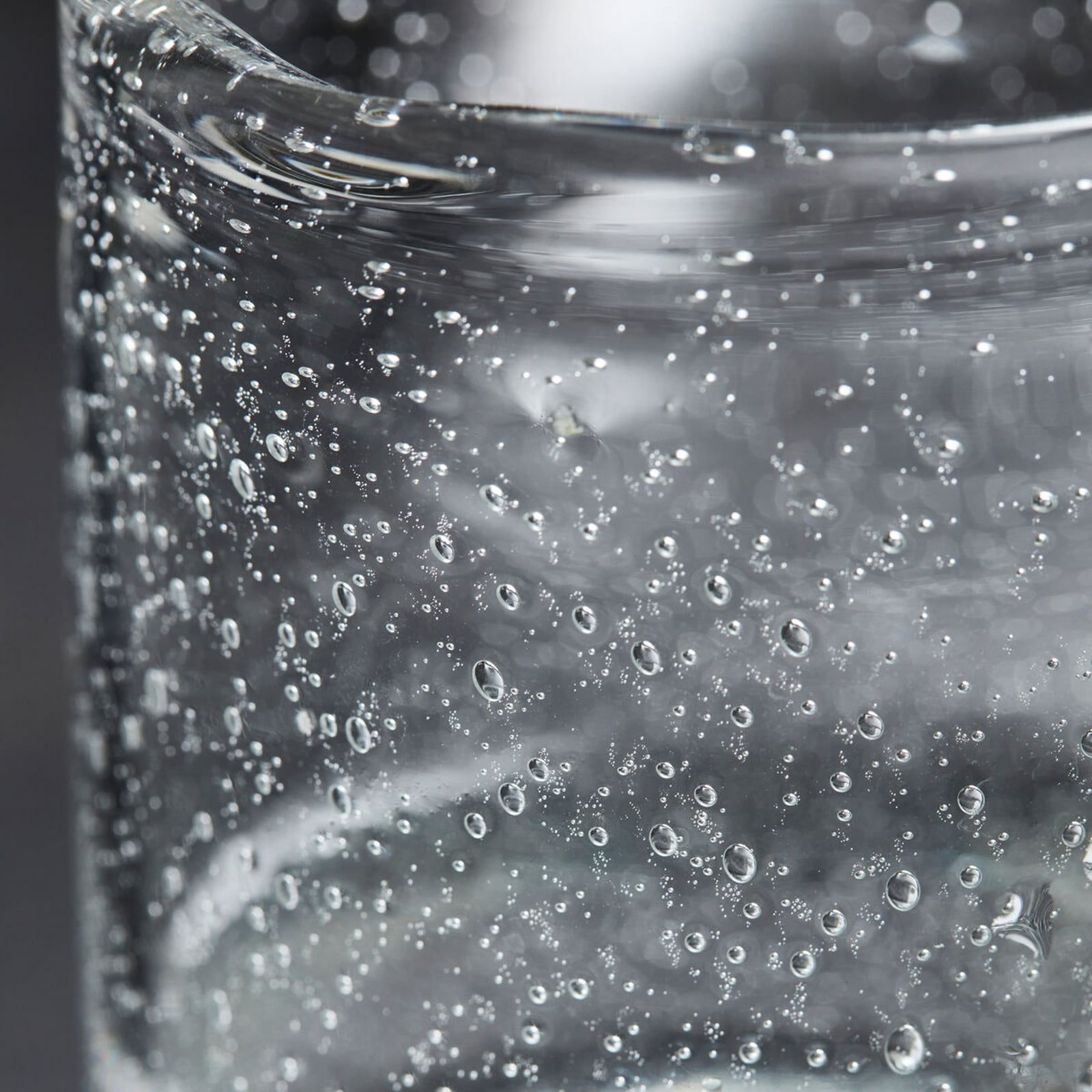 HDRich Bicchiere da acqua, 11x10 cm, vetro a bolle, set da 4 pezzi - House