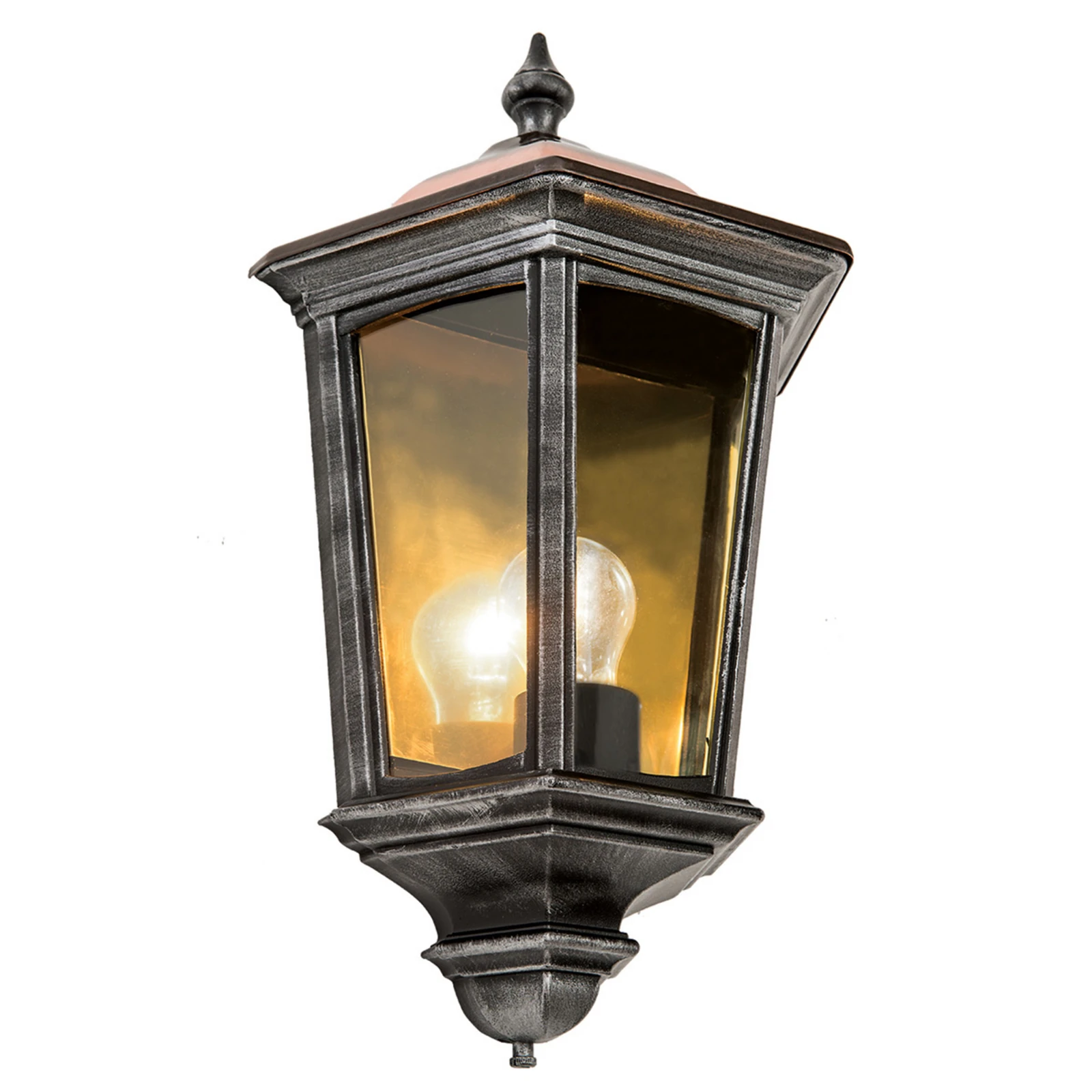 Utomhusvägglampa Antoine, halvskål