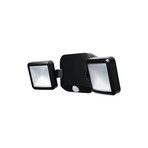 OSRAM LED-Außenwandstrahler DOUBLE, schwarz 2-flg., Batterie