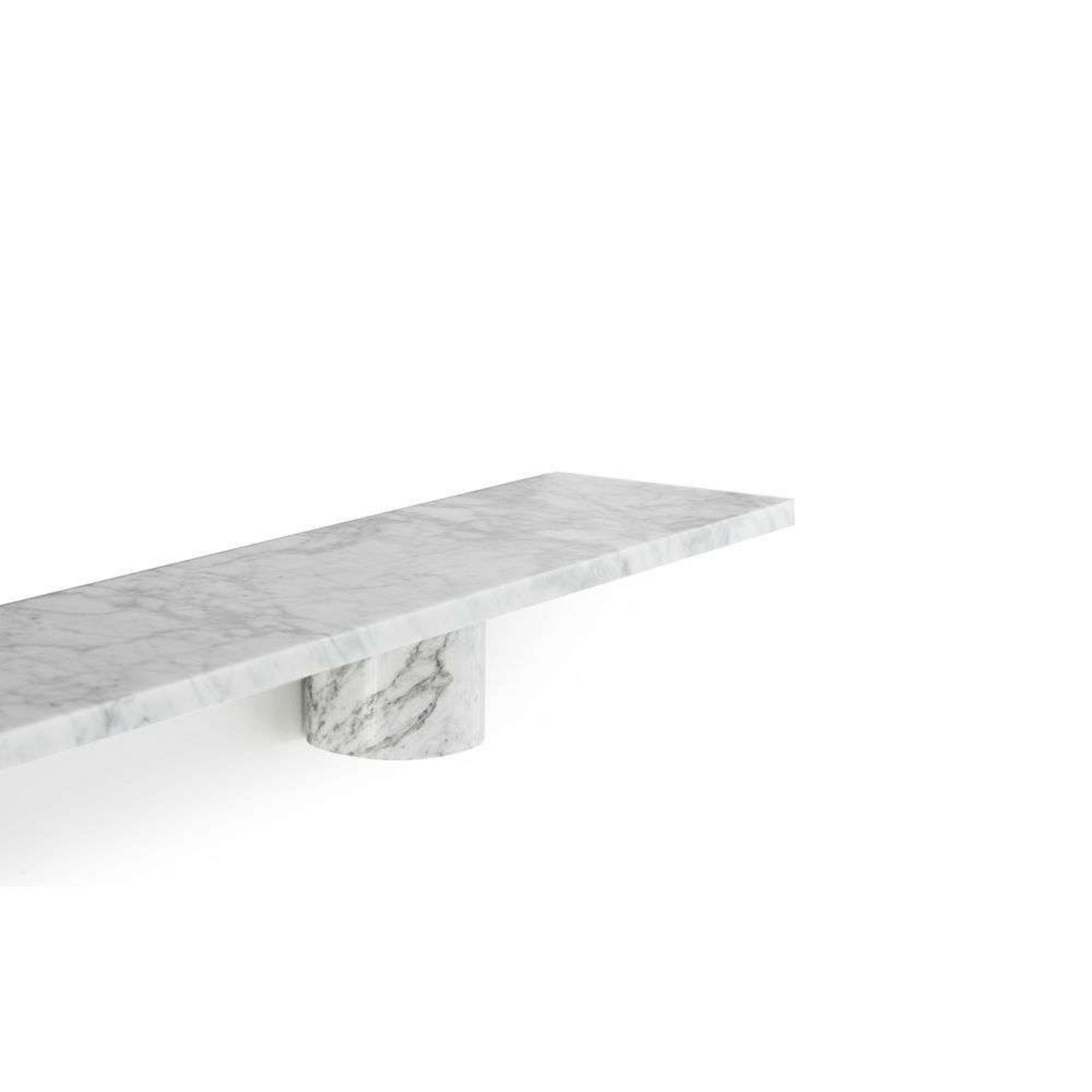 Pedra Prateleira L120 Branco Mármore - Normann Copenhagen