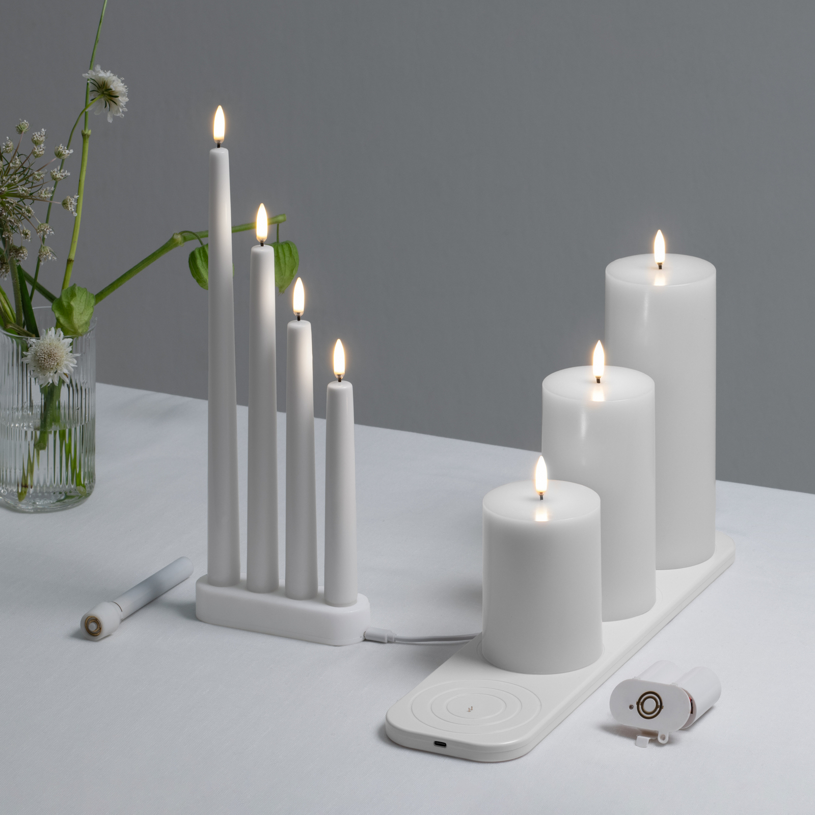 Oplaadbare accu voor kaarsen AA-batterij - Uyuni Lighting