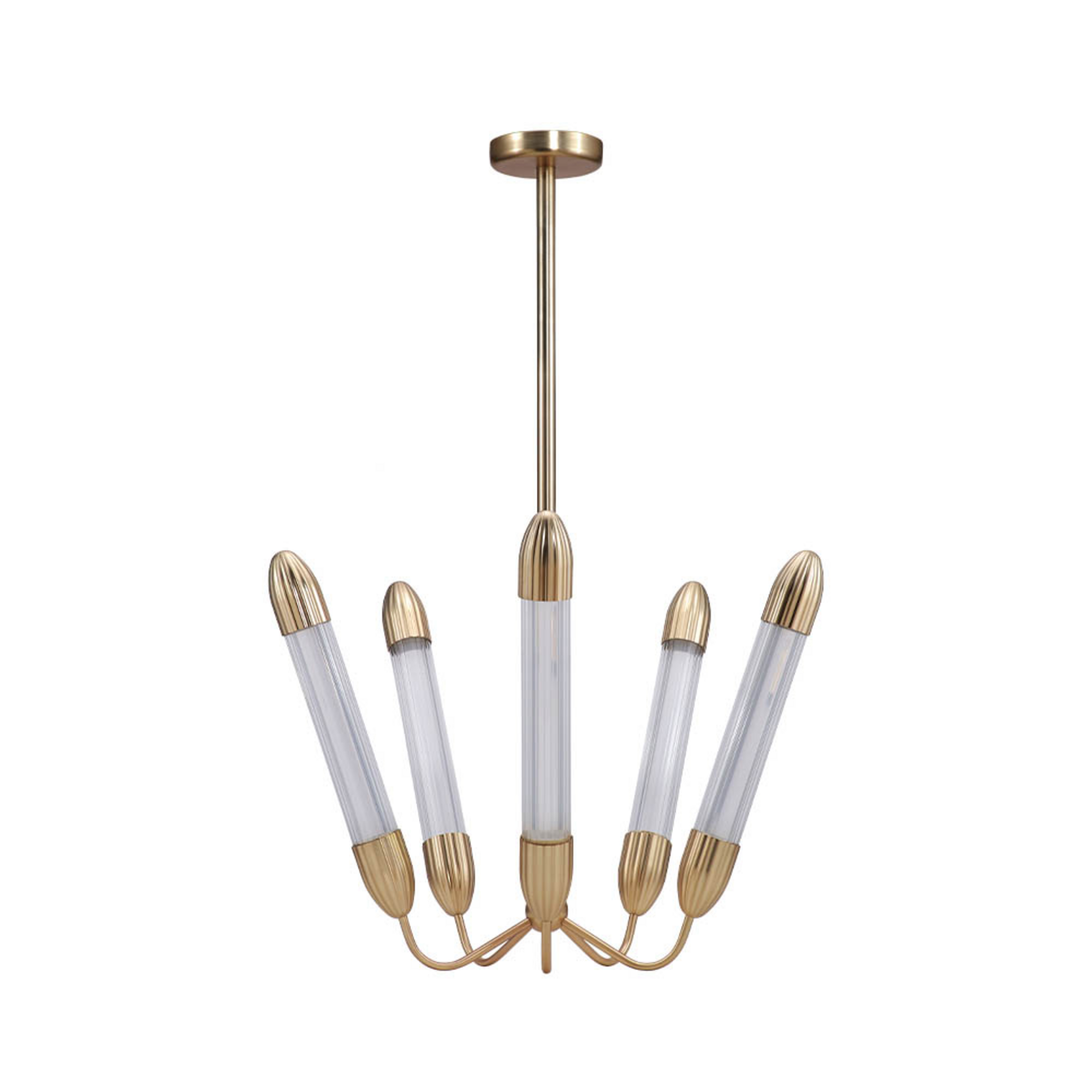 Lemon Squeeze Stropné Lampa Short Plated Brass - UMAGE