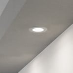 EGLO connect Luminária embutida LED Fueva 6-Z, branca, conjunto de 3