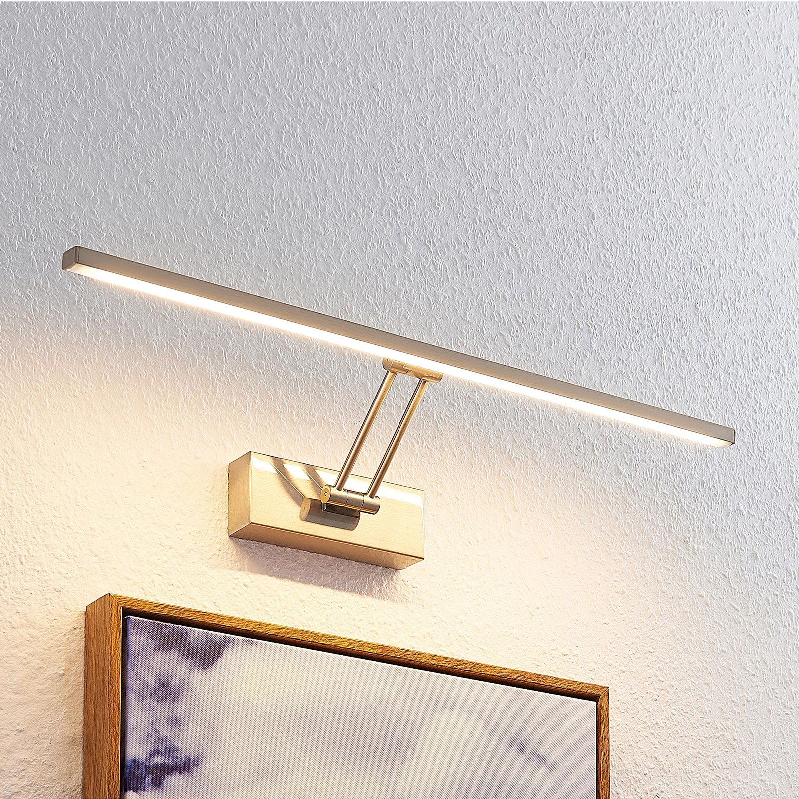Thibaud LED Vegglampe L51,4 Nickel - Lucande