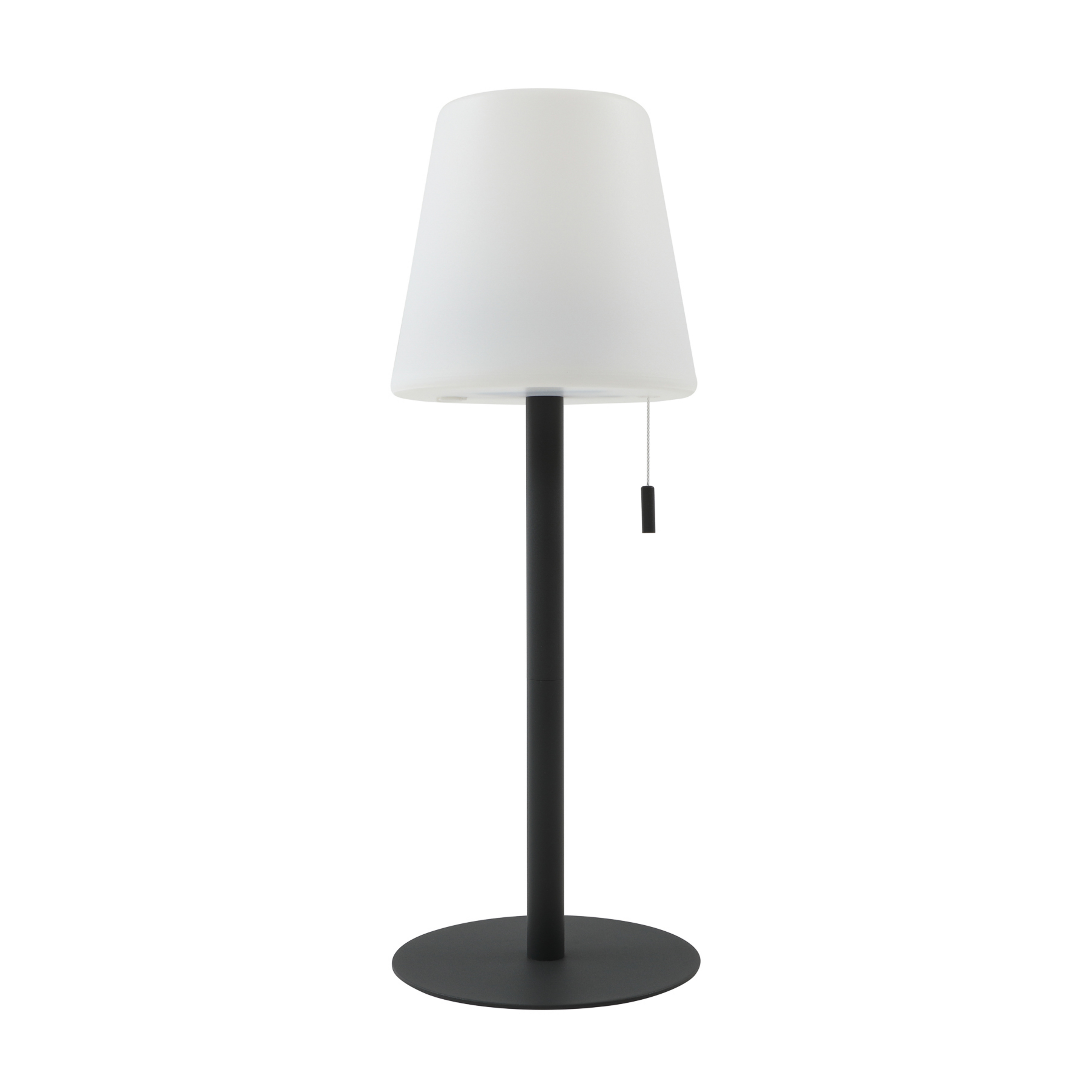 Azalea LED Portable Lampe de Table IP44 Blanc/Noir - Lindby