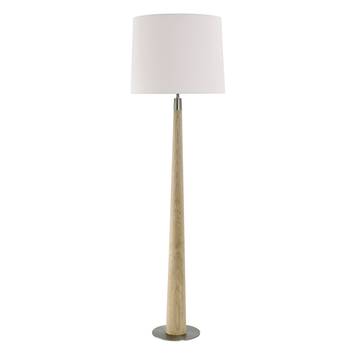 HerzBlut Conico lampadaire, abat-jour blanc