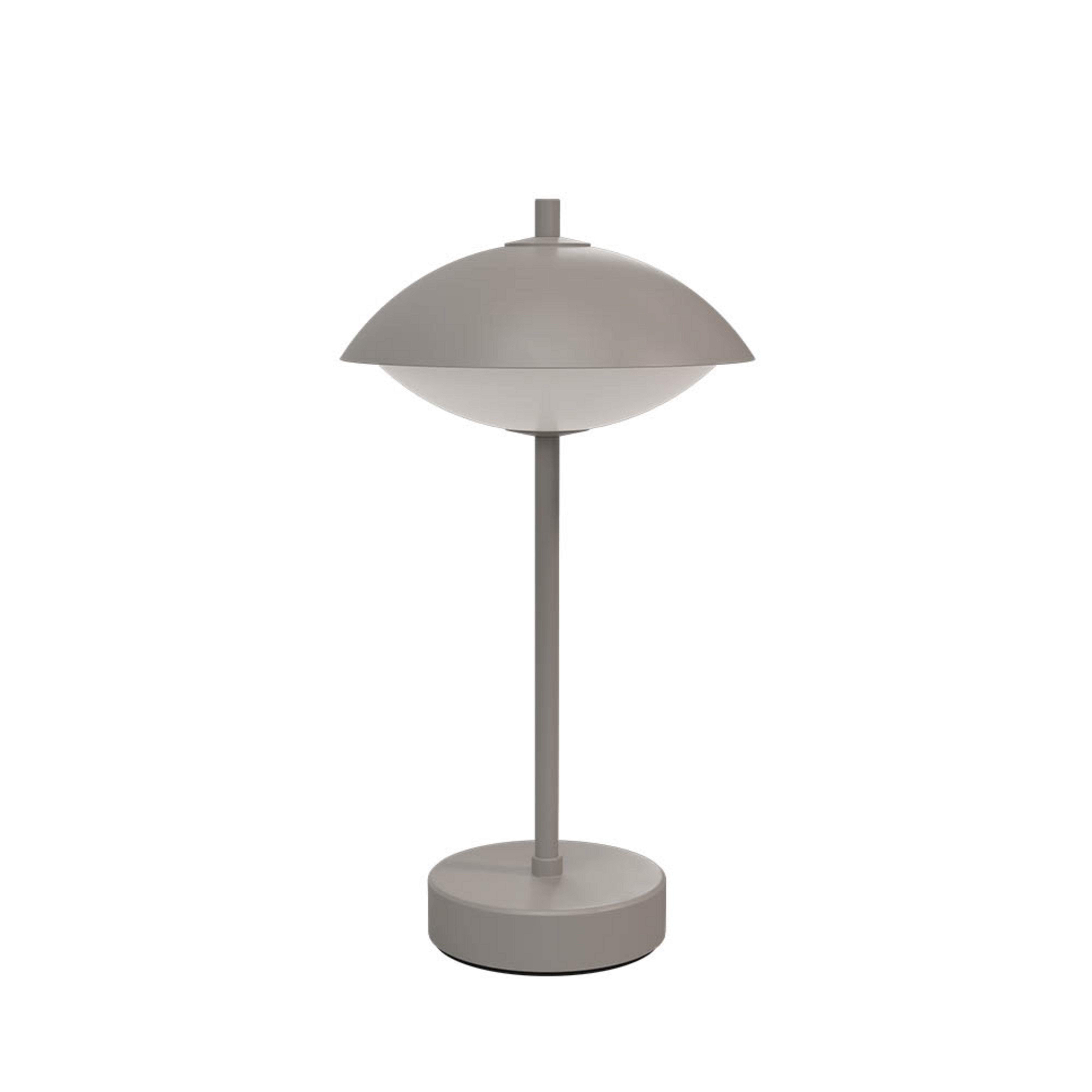 Clam Portable Table Lamp Nine Grey - Fritz Hansen