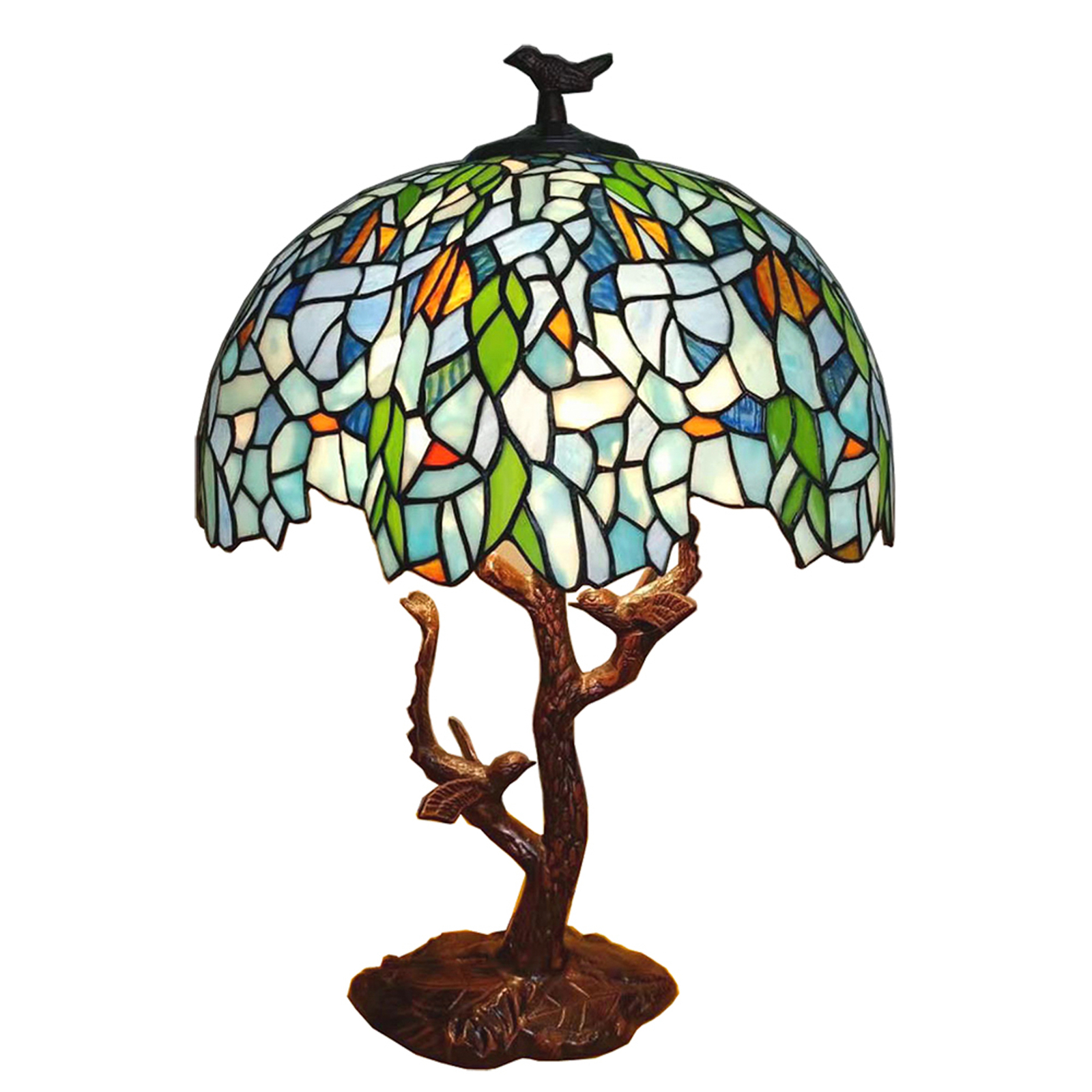 Tafellamp 5LL-6115 in Tiffany stijl