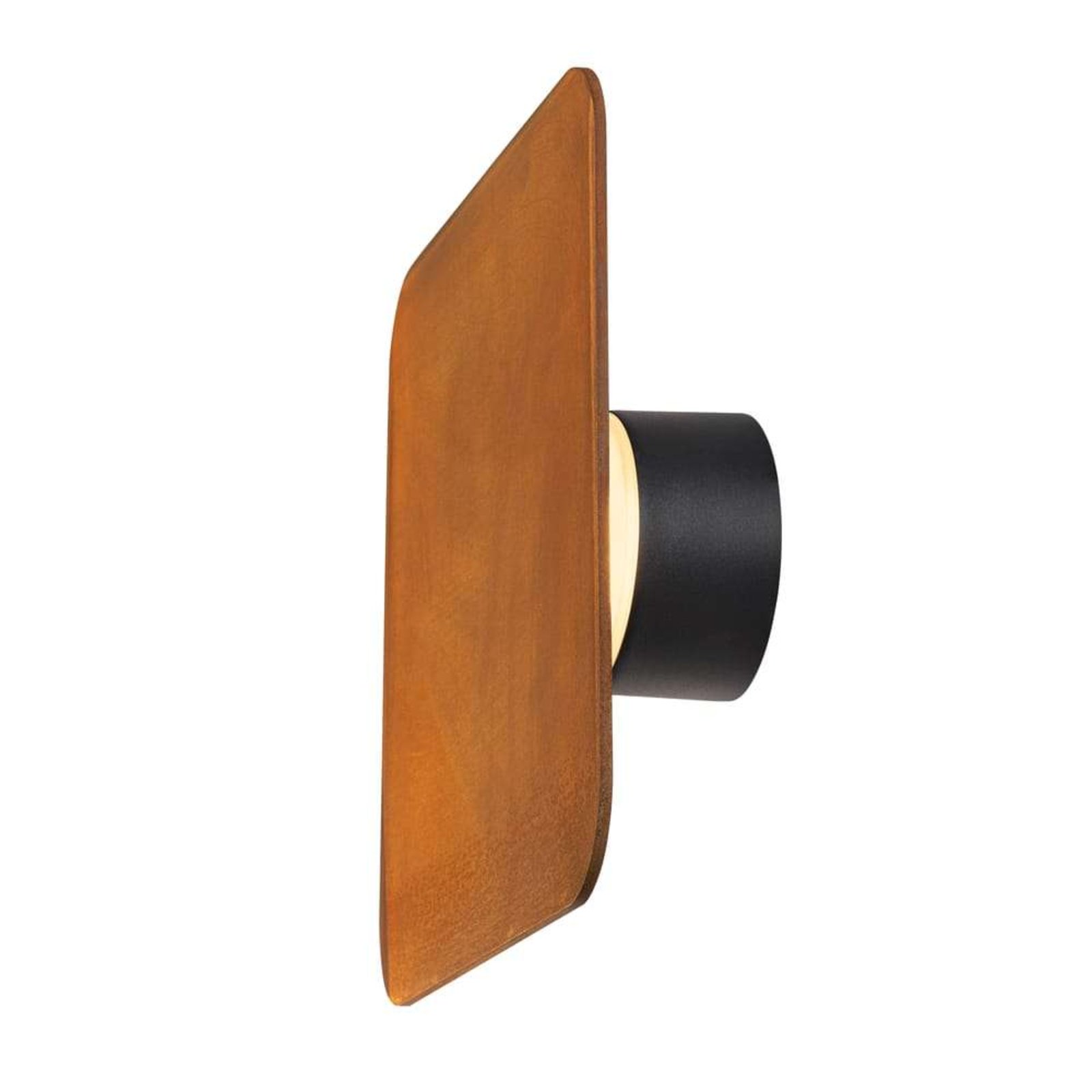 Mana Square Outdoor Wall Lamp Rust - SLV