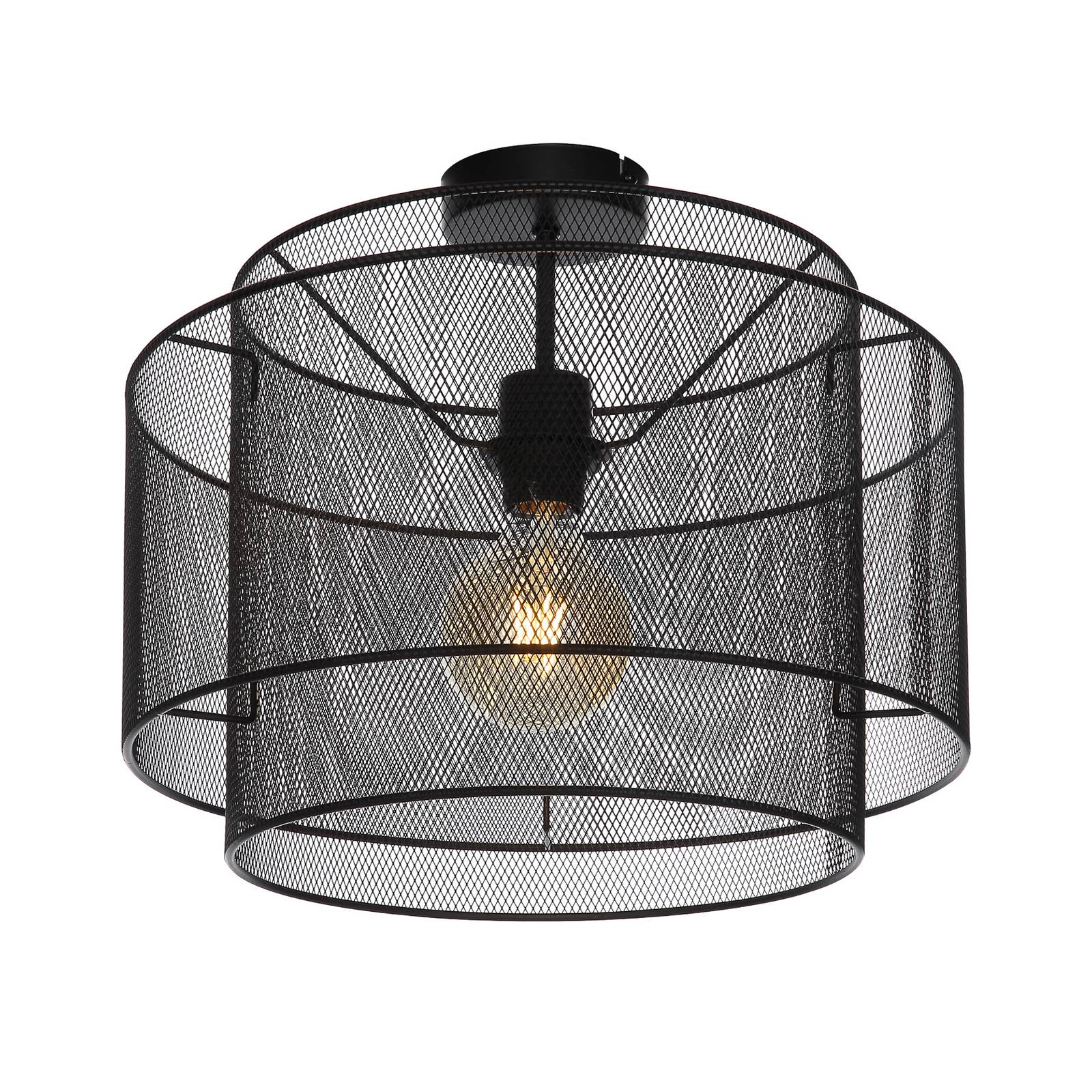 Taklampa Augustin, 1 lampa, Ø 40 cm