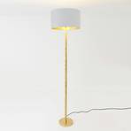 Cancelliere Rotonda silk floor lamp white/gold