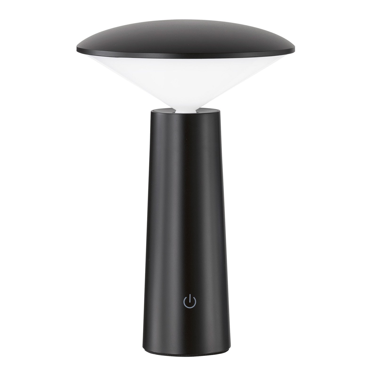 Pinto lámpara de mesa LED, CCT, negro