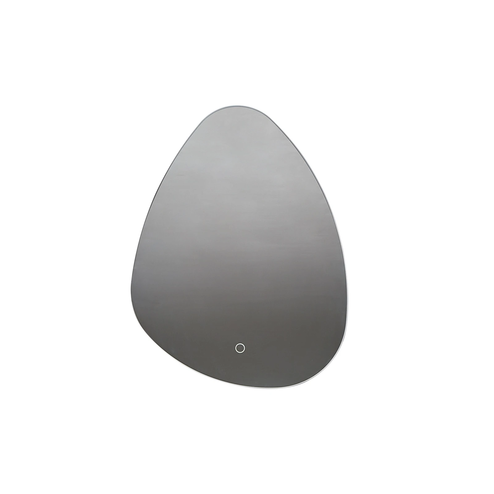 Lustro LED Celestiel marki Lucande, w kształcie kropli, CCT, 60 cm