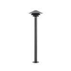 Montaro LED-Wegeleuchte, anthrazit, 110 cm, Sensor, Aluminium, IP54 - Lucande