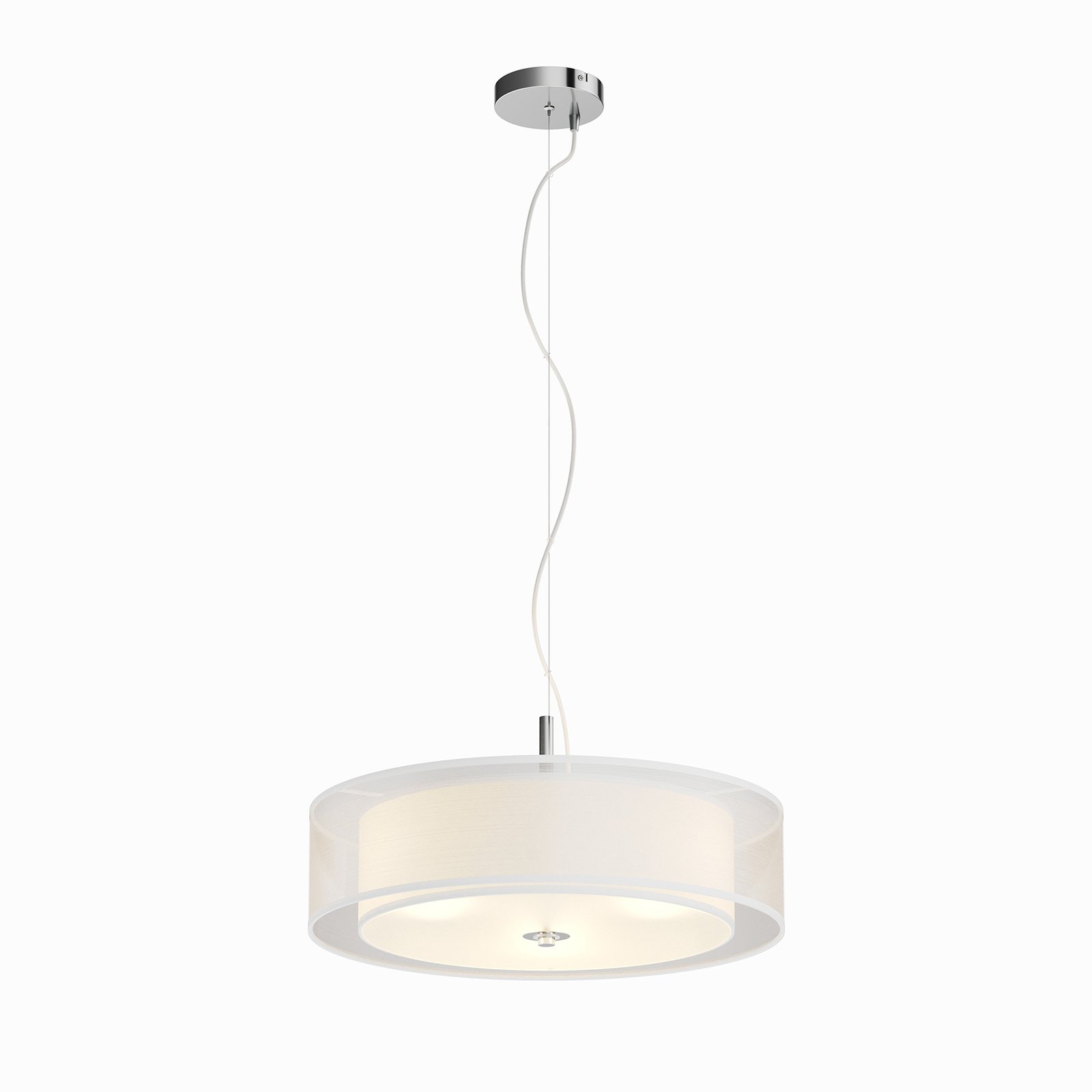 Pikka LED Lampada a Sospensione Ø50 White - Lindby