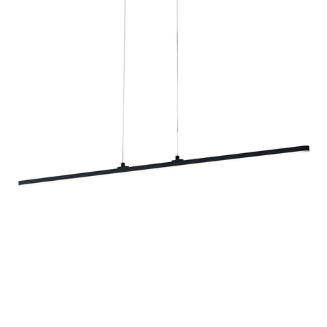 LED-Hängeleuchte Shanghai 1-fl. 3.000 K schwarz