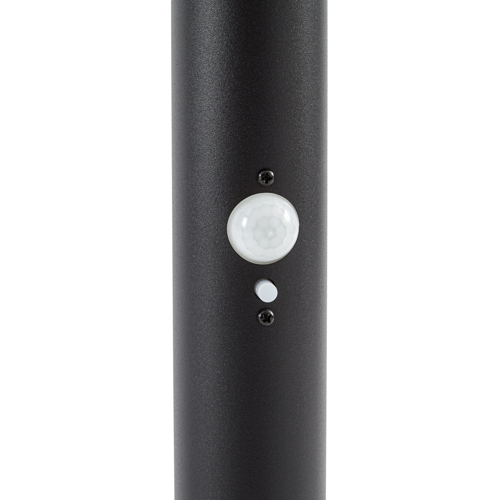 PRIOS LED-zonne-energie-plintlamp Kalen, zwart, 50 cm, sensor PRIOS LED-zonne-energie-plintlamp Kalen, zwart, 50 cm, sensor