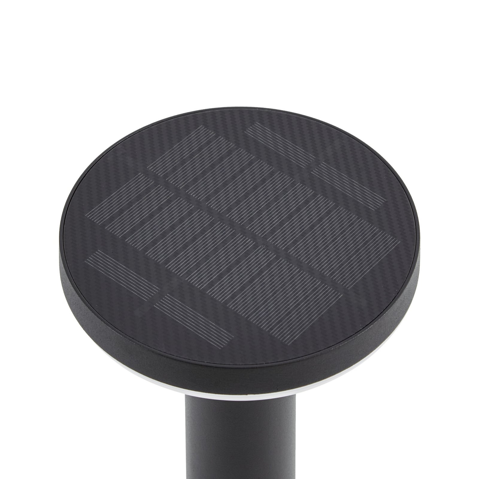 Kalen LED-sokkellykt med solcelle, svart, metall, 50 cm, bevegelsessensor – Kalen LED-sokkellykt med solcelle, svart, metall, 50 cm, bevegelsessensor –