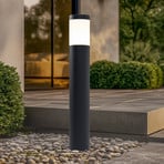 BEGA path light 84417 K3, graphite, 3,000 K, cast aluminium