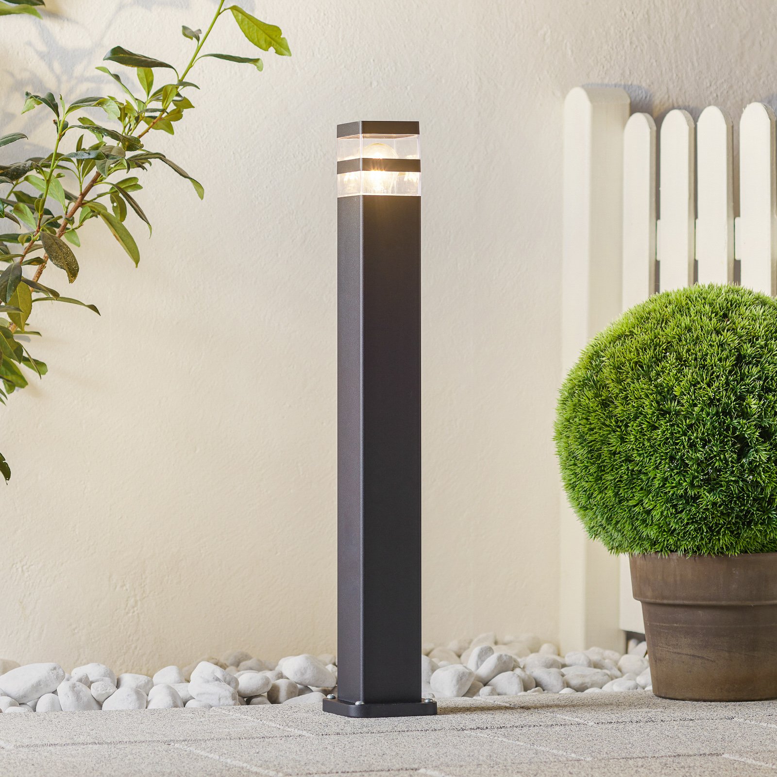 Elm Candeeiro de Jardim Black - Nordlux