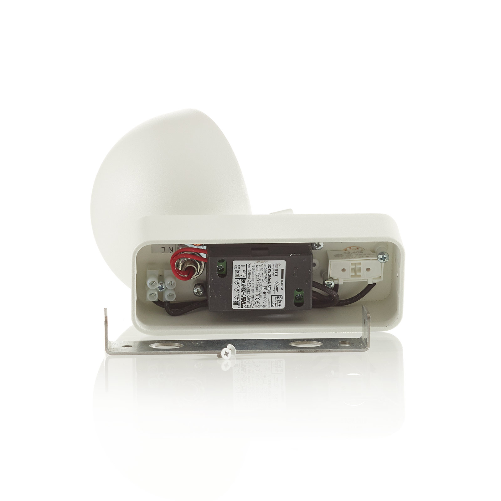 Bover Beddy A/01 LED-Wandlampe drehbar weiß/weiß