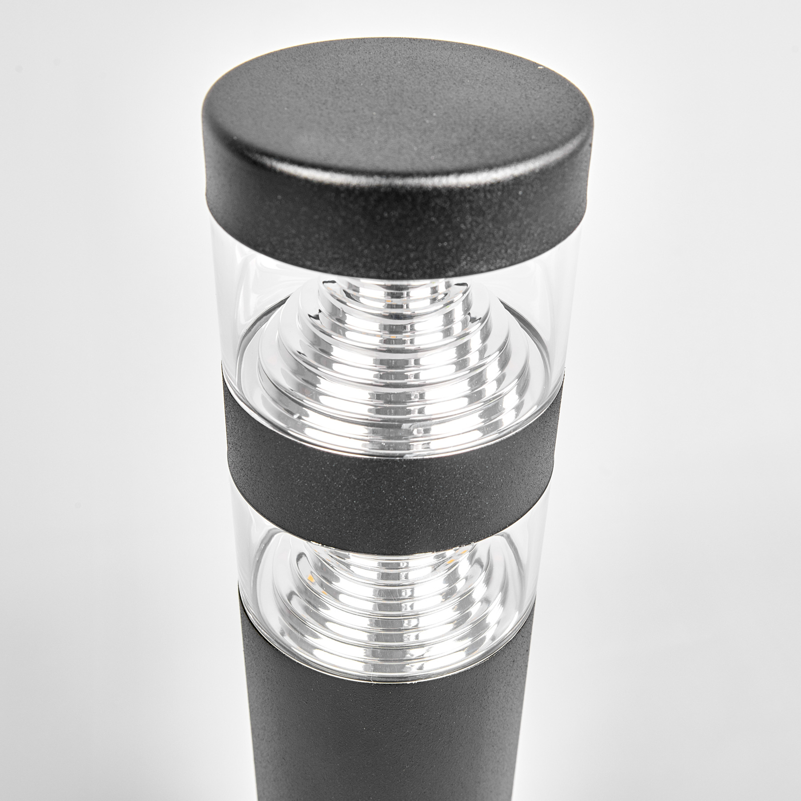 Lanea LED Tuinlamp Black/Clear - Lindby