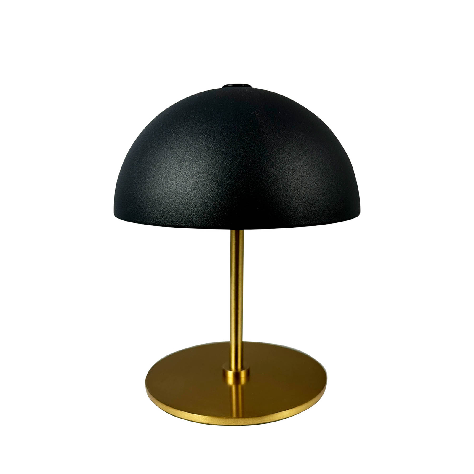 Dyberg Larsen LED table lamp Along, black, height 20 cm