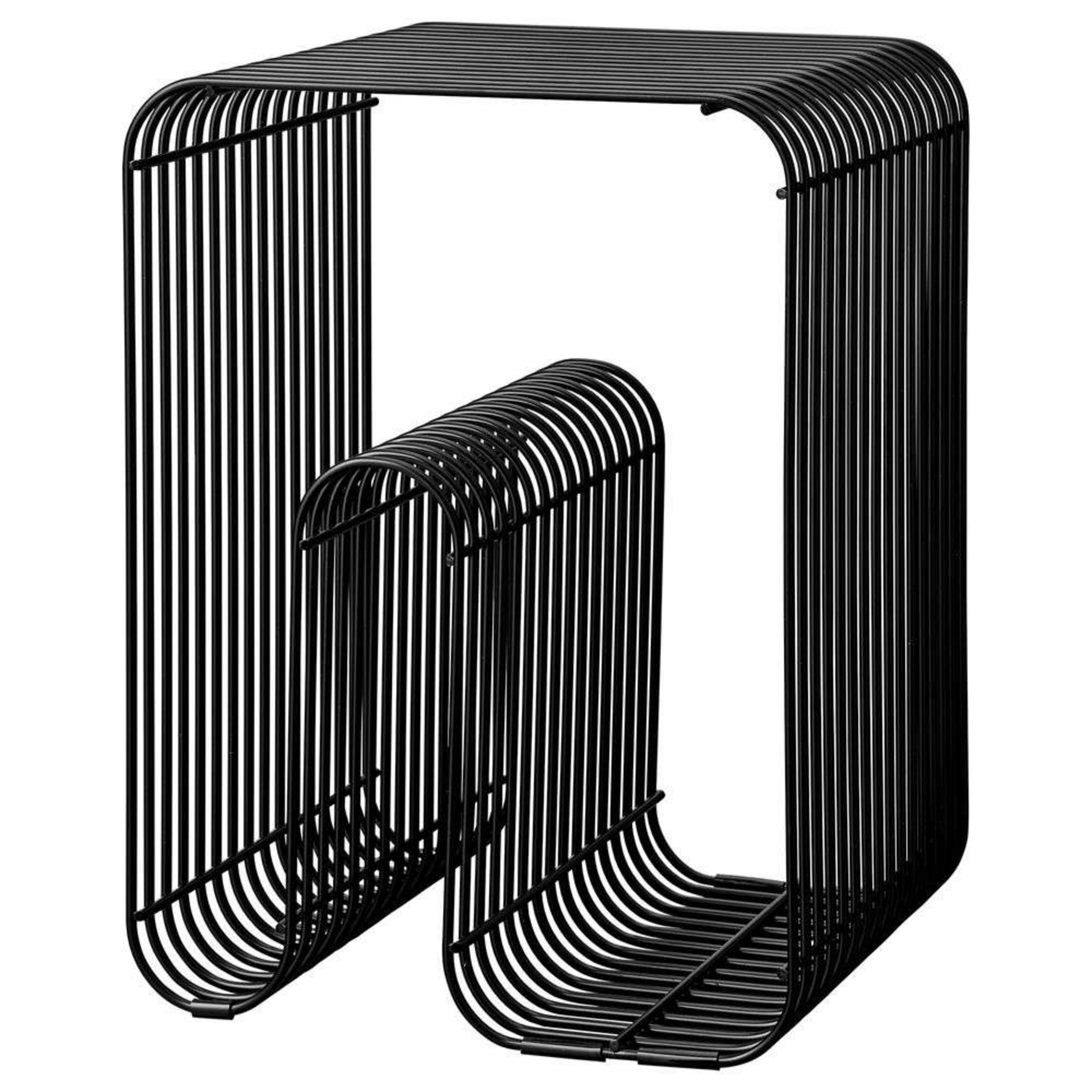 Curva Tabouret Black - AYTM