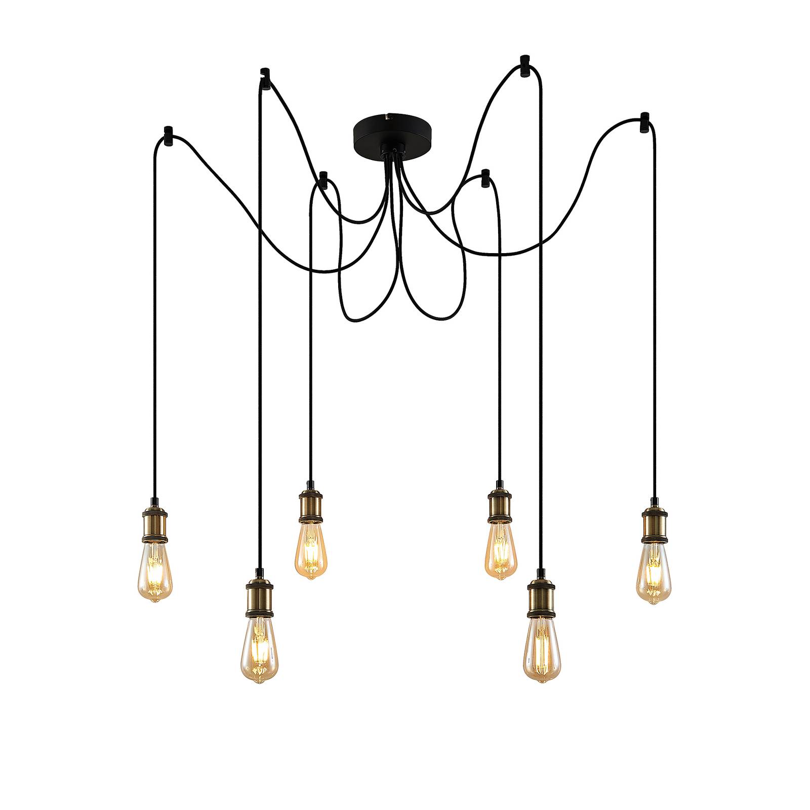 Lindby Pendant Light - Living / Dining Room - Hanging Light - dimmable - Modern - Bronze