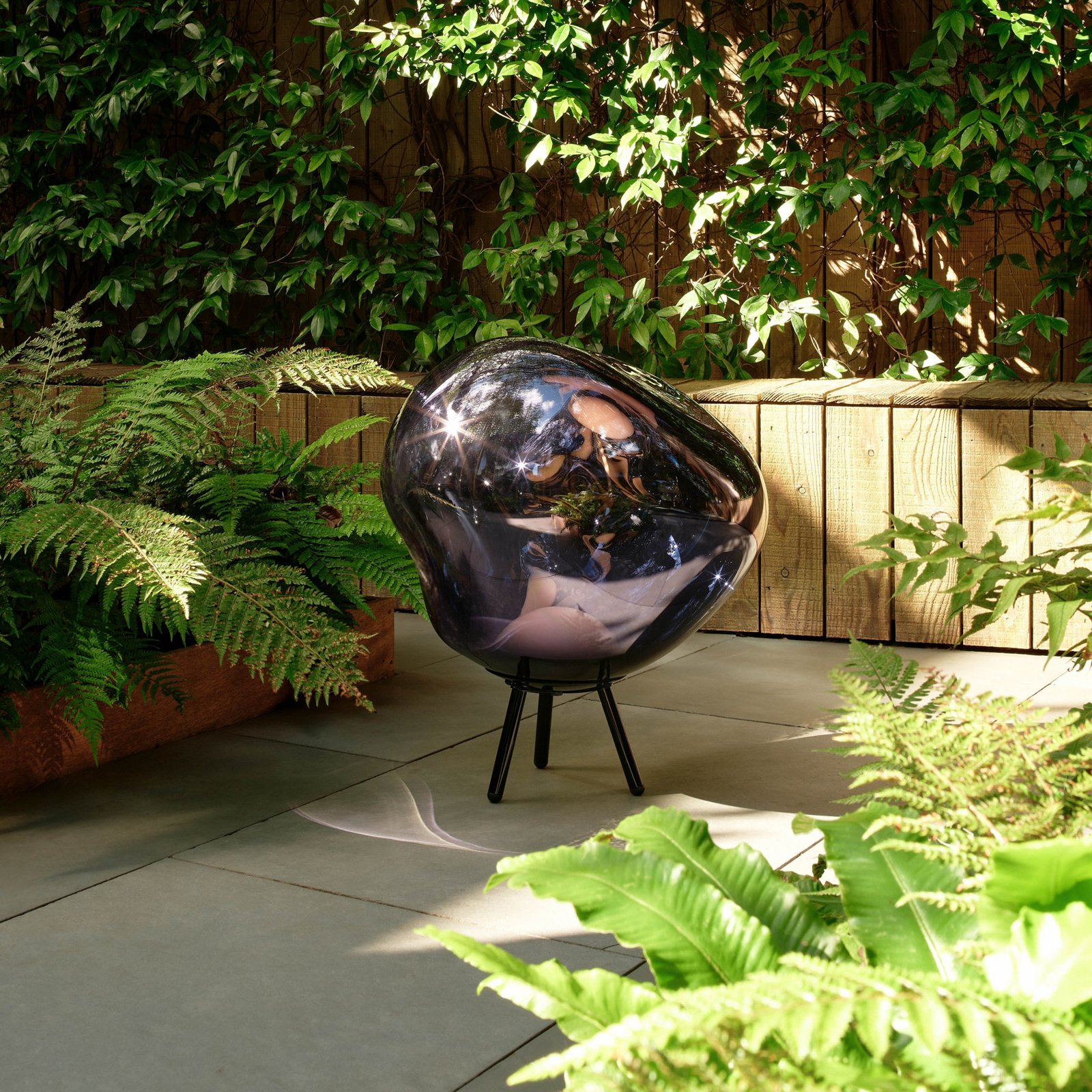 Melt Portable Stehleuchte Smoke Black - Tom Dixon Melt Portable Stehleuchte Smoke Black - Tom Dixon