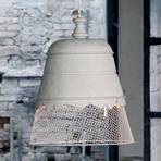 Karman Domenica - gips-hanglamp, wit, 50 cm