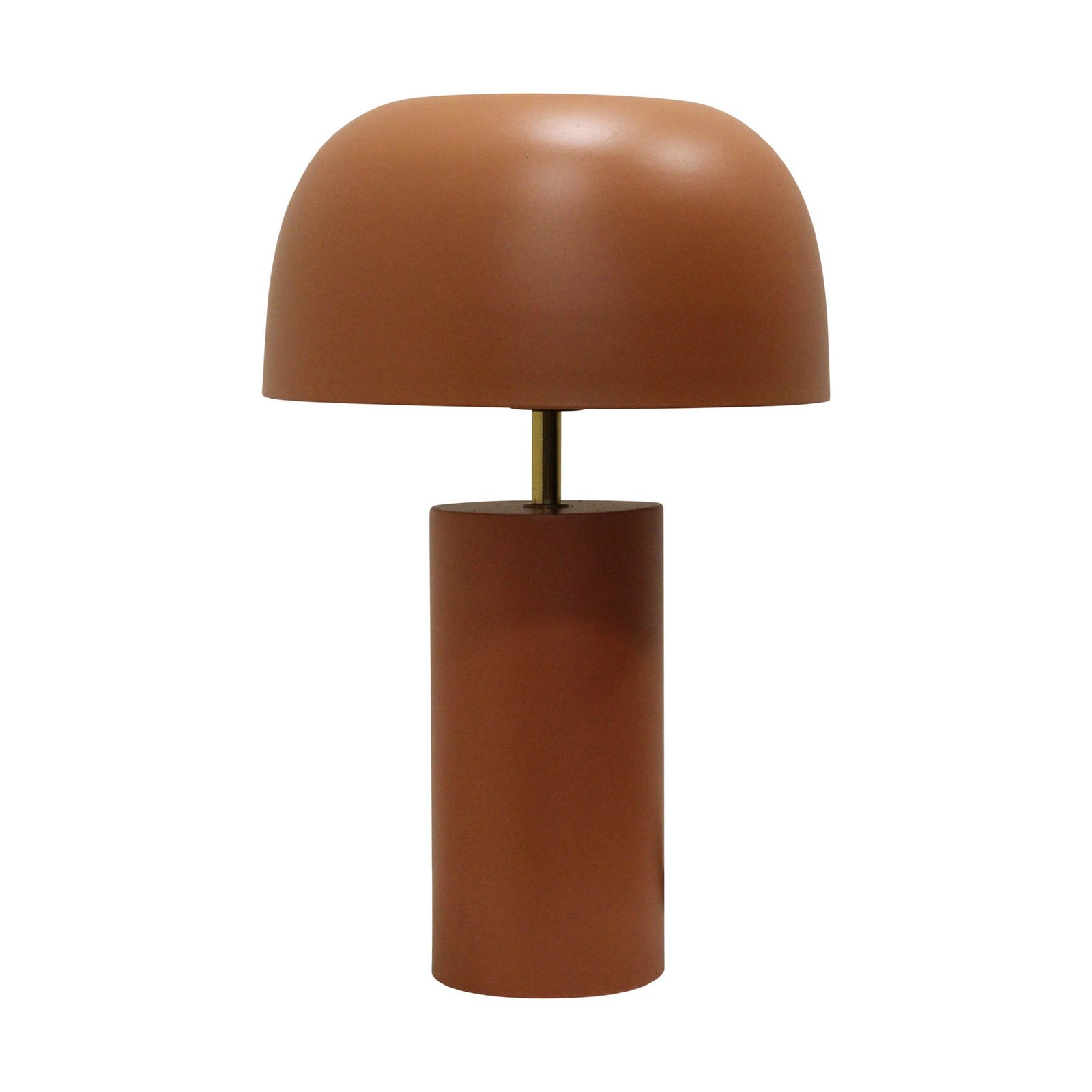 KARE Lampe à poser Loungy, marron, acier, hauteur 38 cm