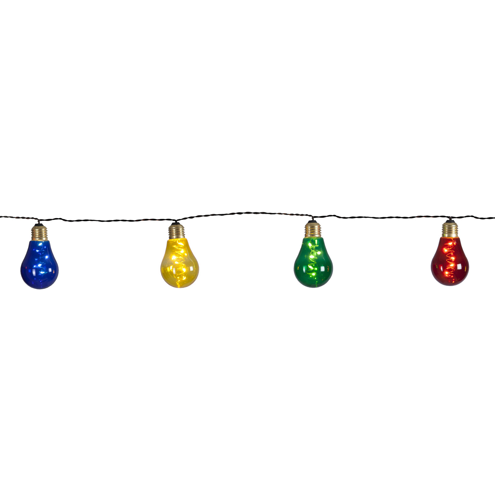 LED lichtketting Glow met 10 bonte lichtbronnen