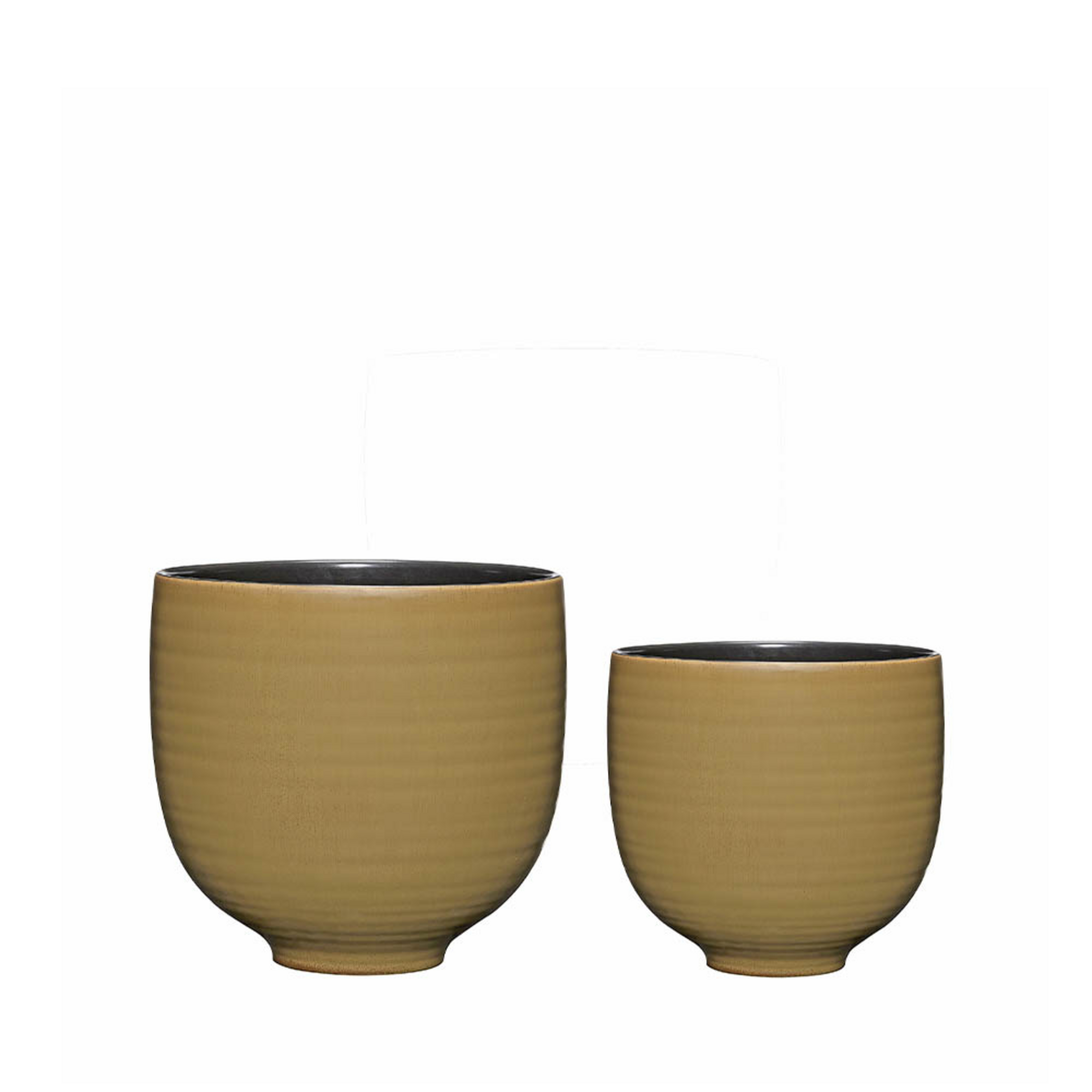 Yuka Plant Pot Set of 2 Green - Pretty