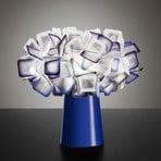Slamp Clizia - designer table lamp, plum