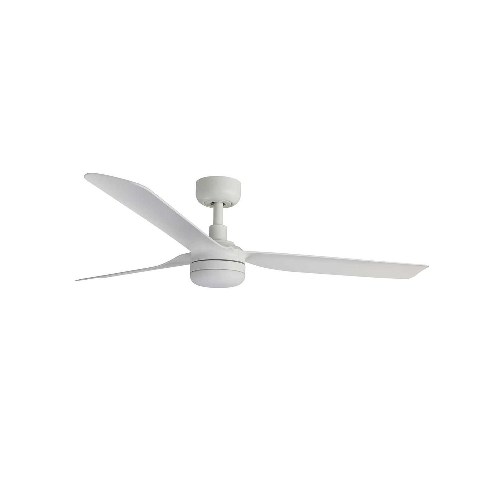 LED stropní ventilátor Punt M, bílý, DC, tichý, Ø 130 cm, CCT