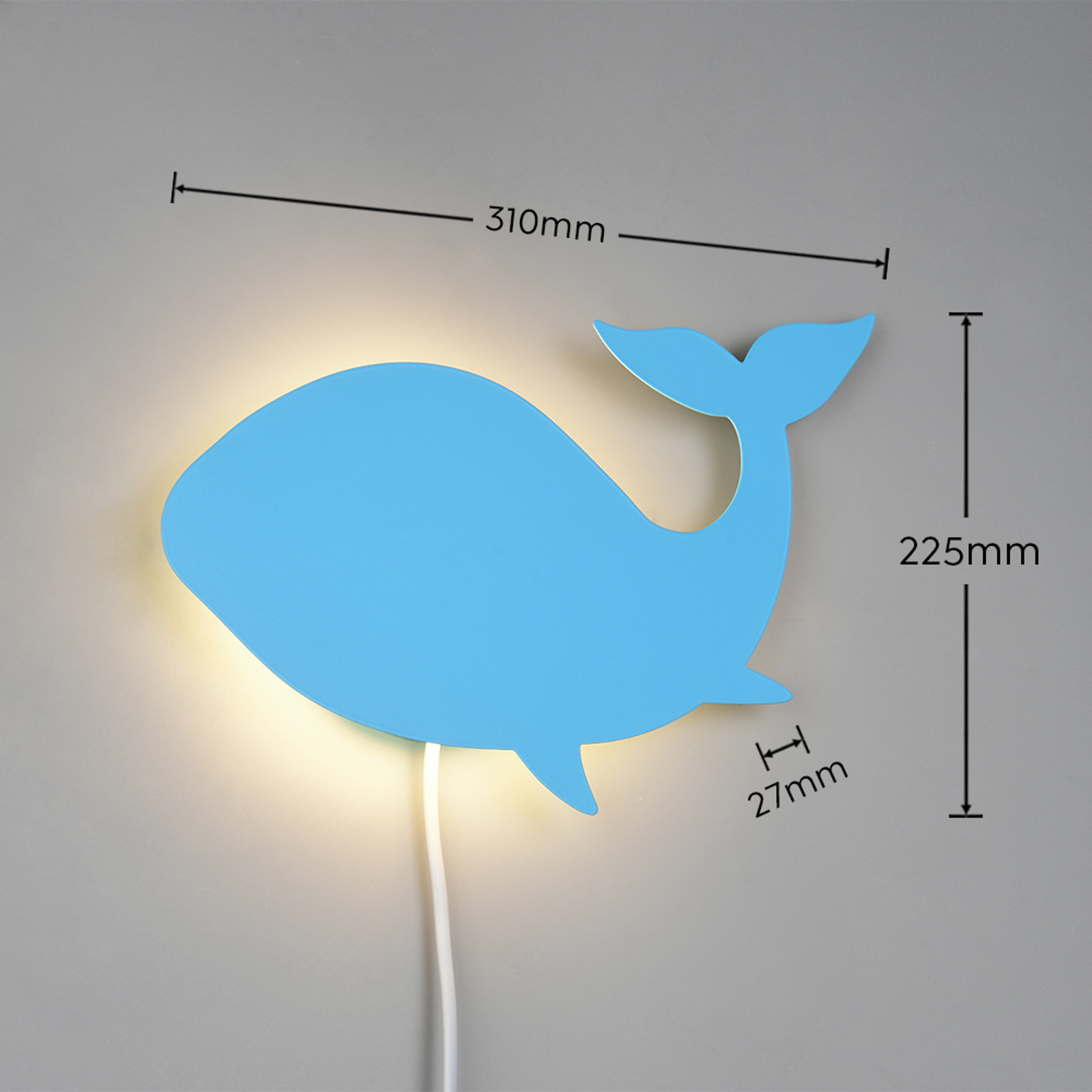 LED-Wandlampe Badili, Metall, Blende wechselbar, Stecker LED-Wandlampe Badili, Metall, Blende wechselbar, Stecker