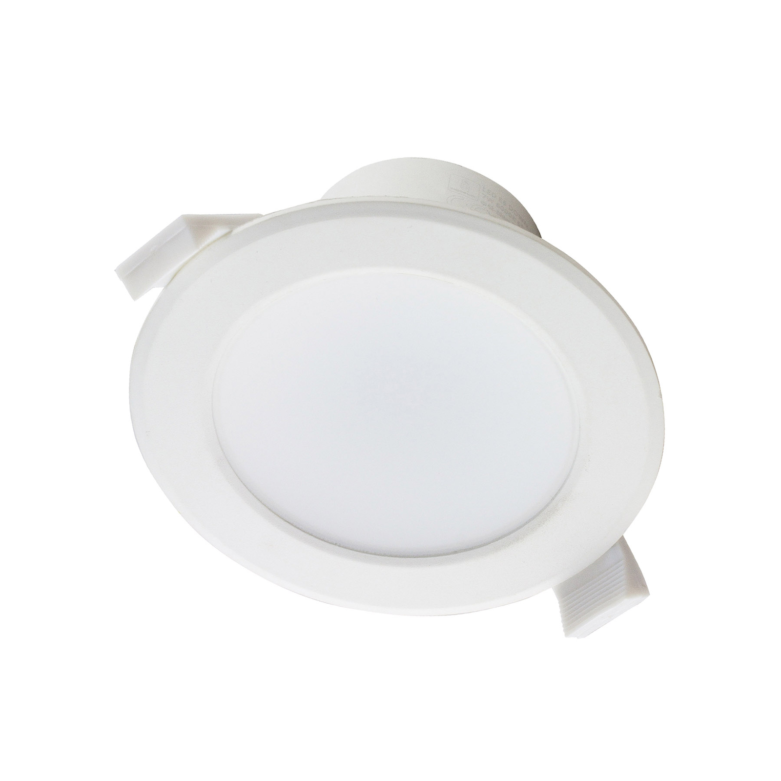 Prios LED recessed light Rida, 19cm, 18W, 10pcs, CCT, dimmable