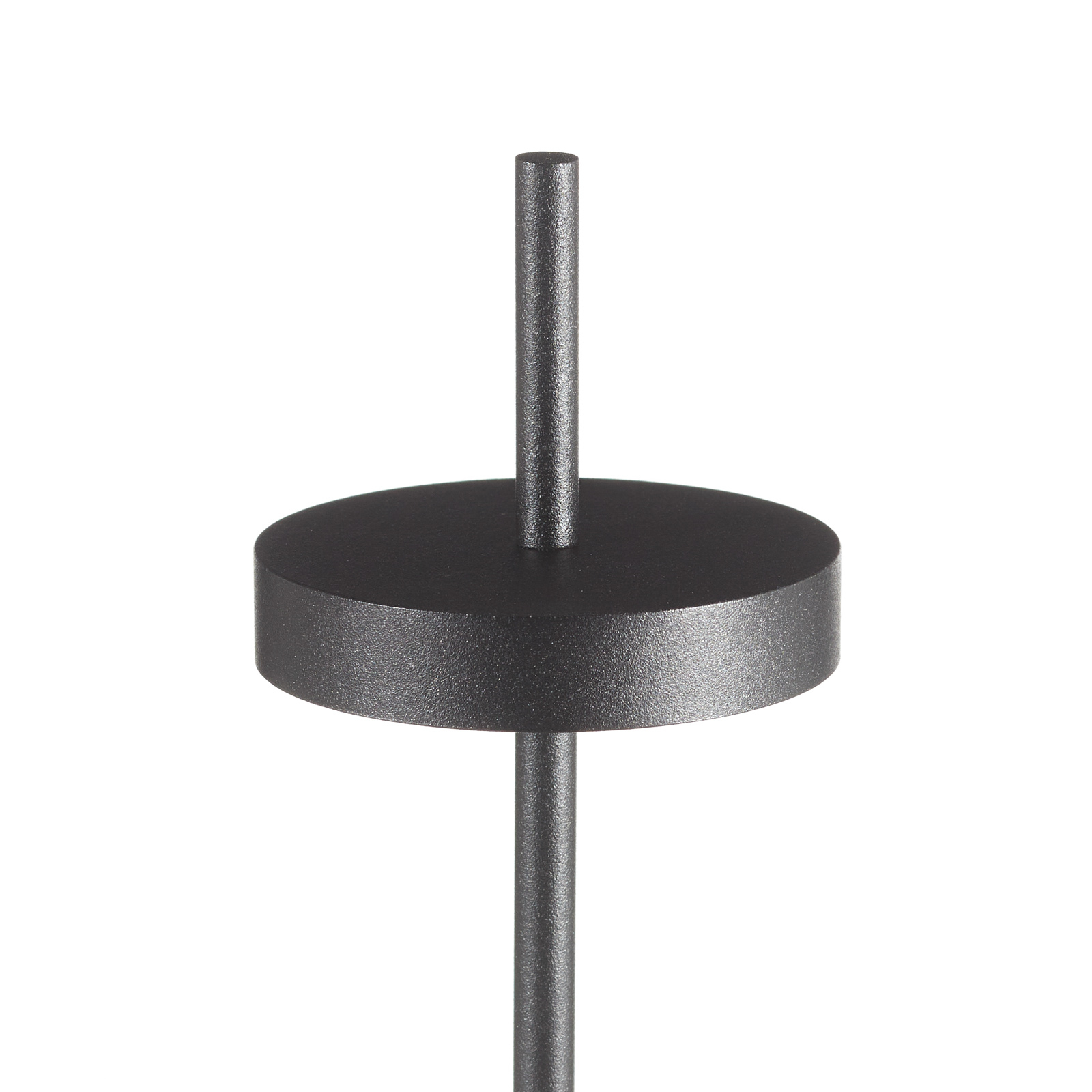 LOUM Scave LED table lamp sensor dim base white, for Living / Dining Room, aluminium, 12 W, energy efficiency: A+, H: 26 cm