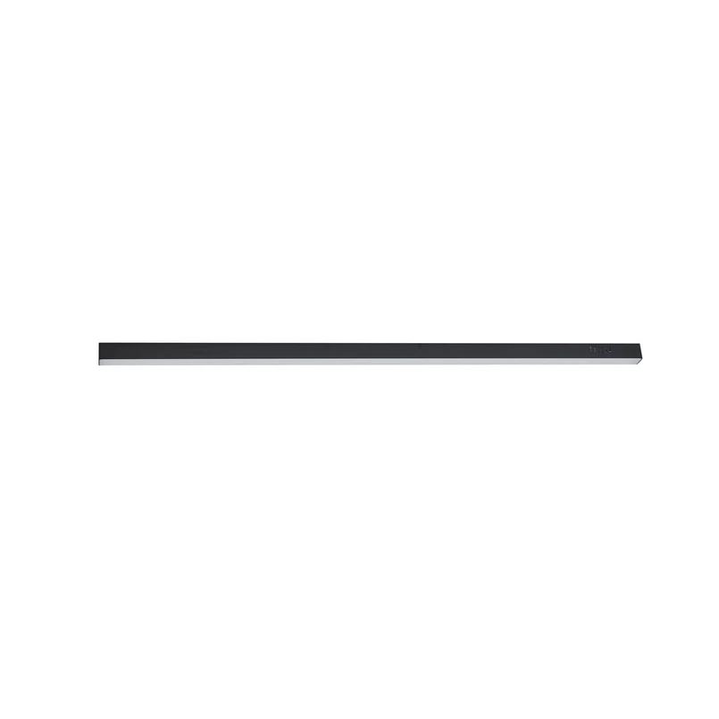 Lucande - Teniona LED-Deckenleuchte 132 cm schwarz Aluminium