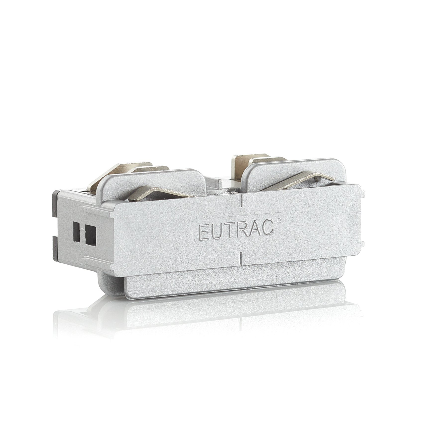EUTRAC Eutrac 3-circuit longitudinal connector silver, L: 6.2 cm