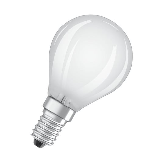 OSRAM bombilla a gota LED E14 5.9W 840 mate atenuable