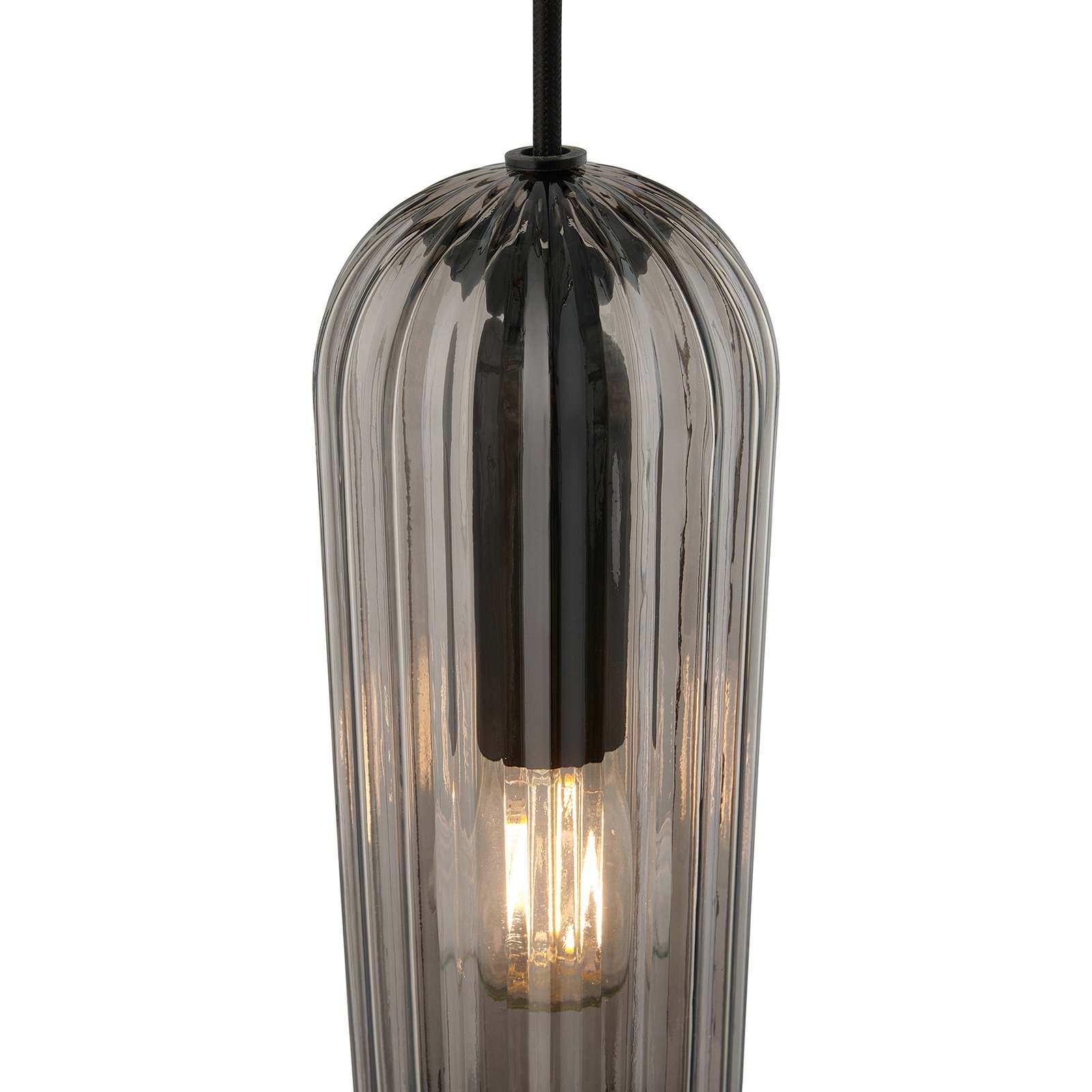 Miella 3 Pendelleuchte Rail Smoke - Nordlux