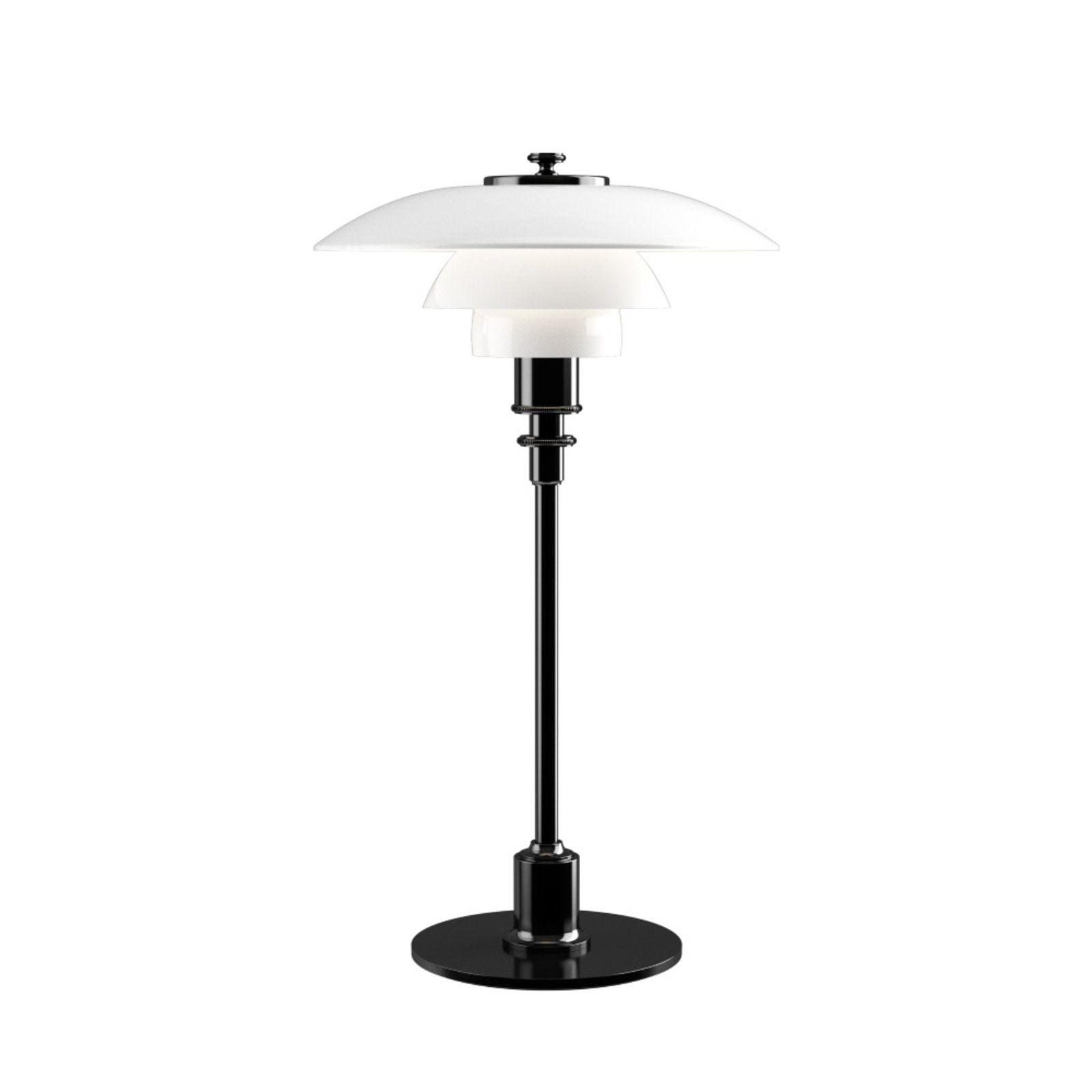 PH 2/1 Stolní Lampa Black Metallic - Louis Poulsen