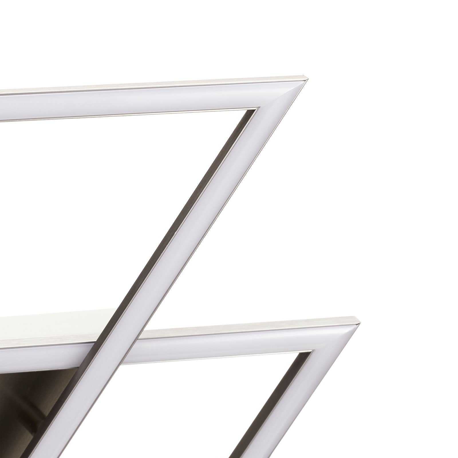 Paul Neuhaus LED ceiling lamp Inigo, 2-bulb, dimmable