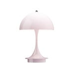 Panthella 160 Portable Table Lamp V3 Opal Pale Rose - Louis Poulsen