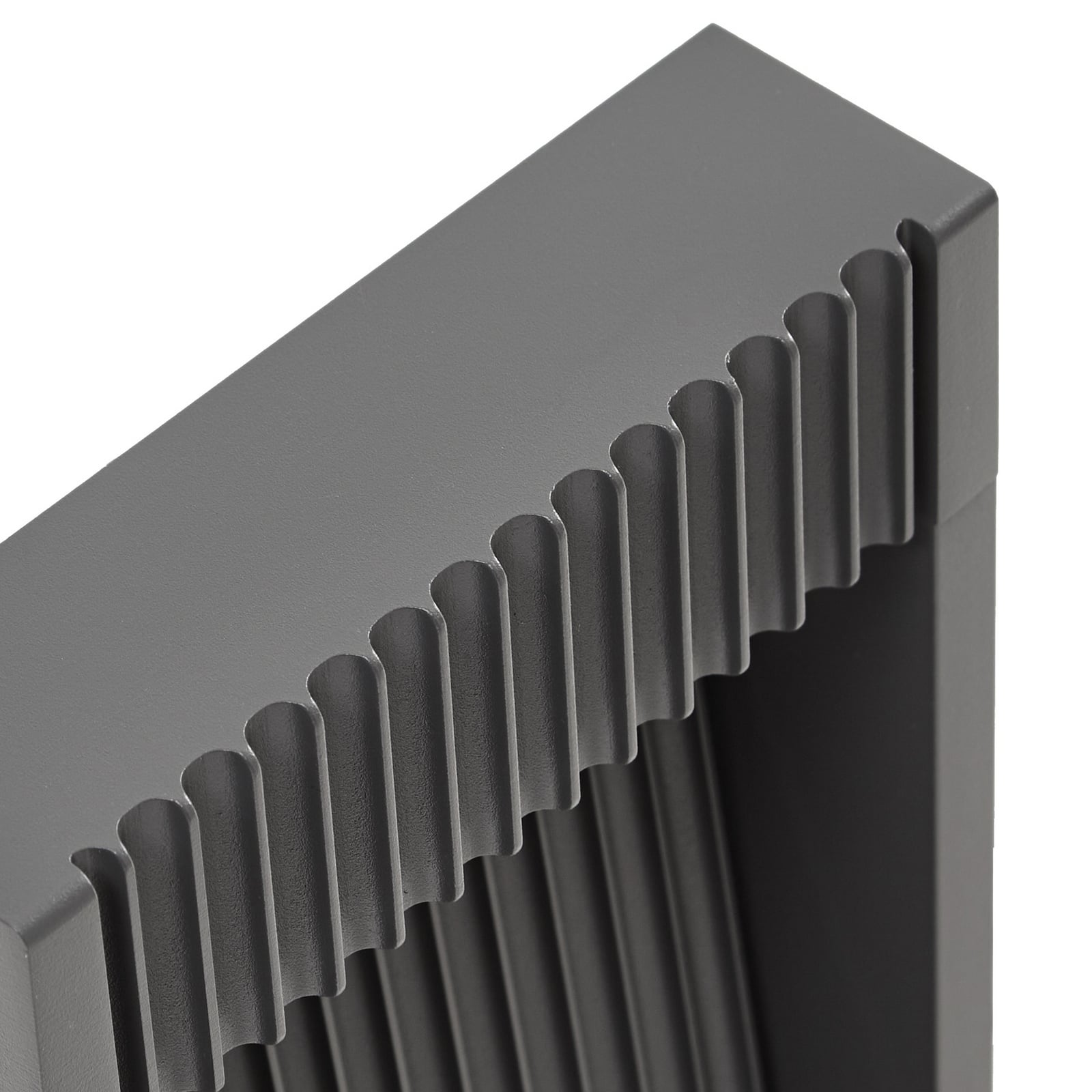 Candeeiro pilar LED Tavion, antracite, IP65, 40 cm - Lucande