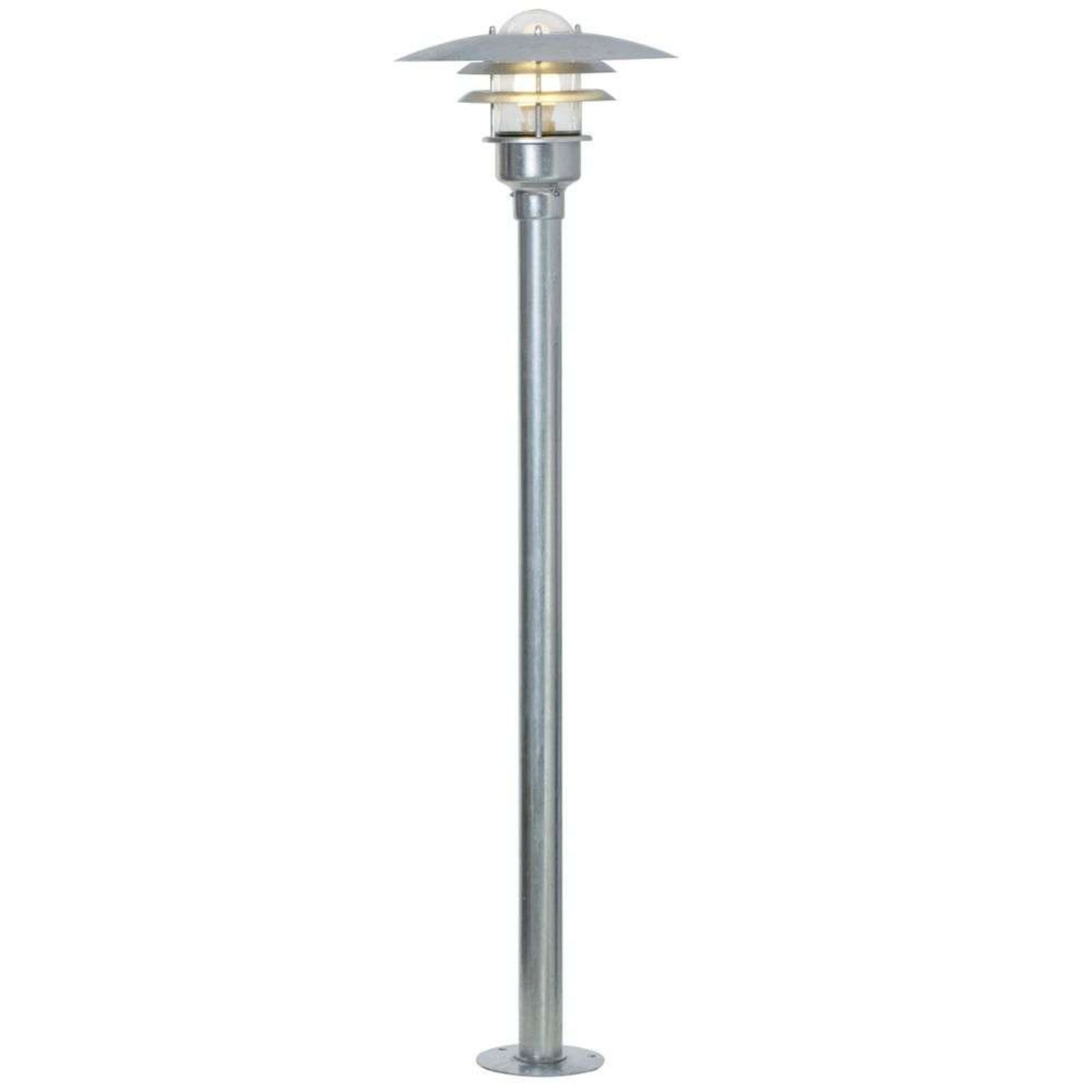 L&oslash;nstrup 32 Tr&auml;dg&aring;rdslampa Galvanised Nordlux - Terrass - Metall